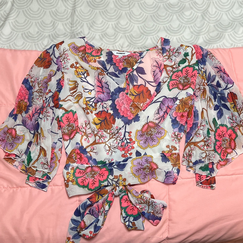 Floral Summer Top